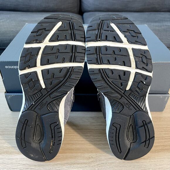 New Balance 993 Navy Blue Suede Casual Shoes GC993NW Women’s Size 7 - Picture 9 of 12